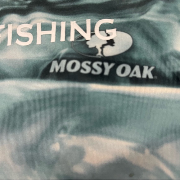 Huk Performance Mens M Mossy Oak Elements Hydro Fishing Shirt Long Sleeve NWOT - Picture 4 of 7